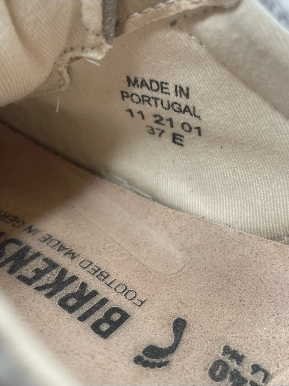 Birkenstock Bend Low Canvas Whale Gray Sneakers Size 37 Women’s 6 Narrow Medium